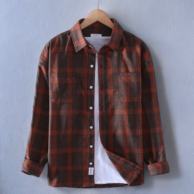 Aramis™ | Plaid Classic Style Overshirt
