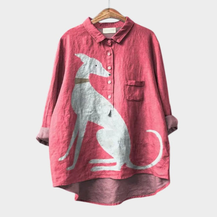 Ondine | Fun Animal Print Top