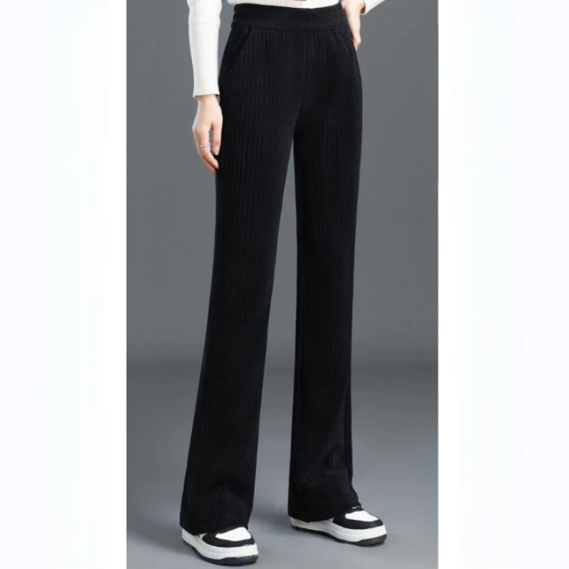 Jasmine™ | High Waist Elastic Corduroy Pants