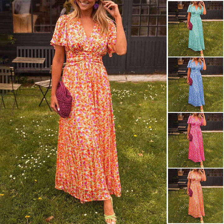 Amelia | Classic V-Neck Dress