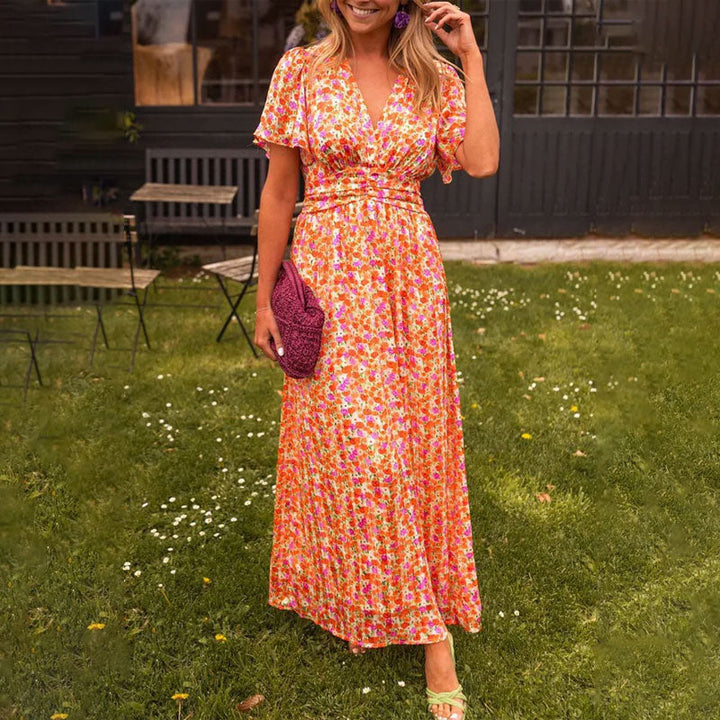 Amelia | Classic V-Neck Dress