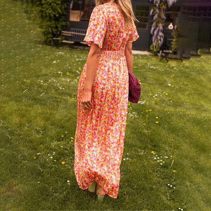 Amelia | Classic V-Neck Dress