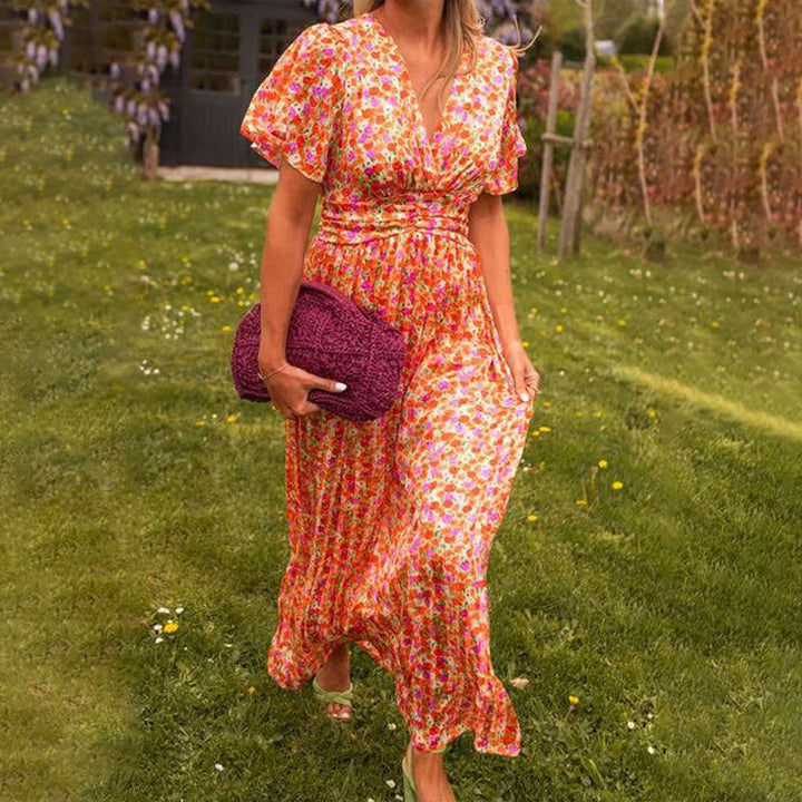 Amelia | Classic V-Neck Dress