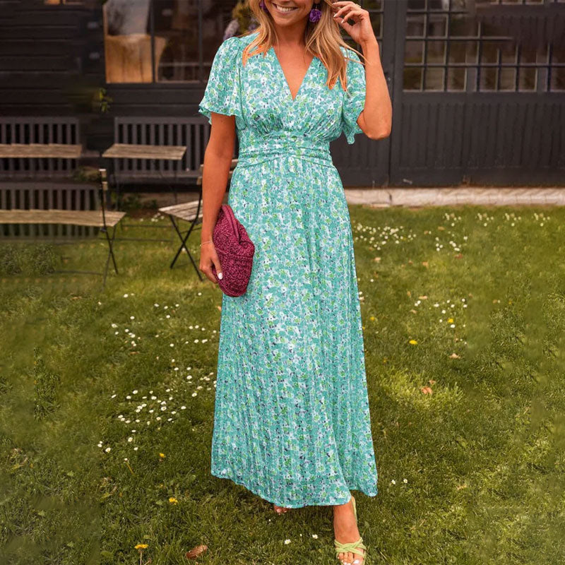 Amelia | Classic V-Neck Dress