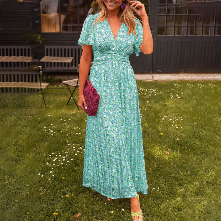 Amelia | Classic V-Neck Dress