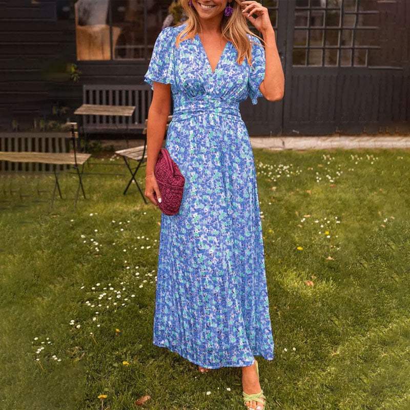 Amelia | Classic V-Neck Dress