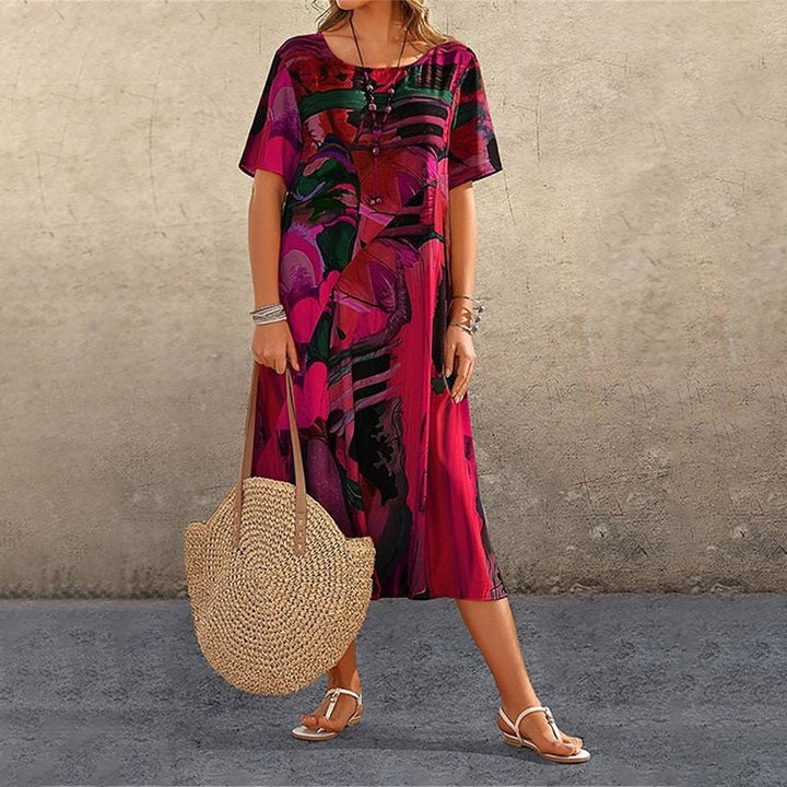 Jolina | Luxurious Mulberry Silk Breeze Dress