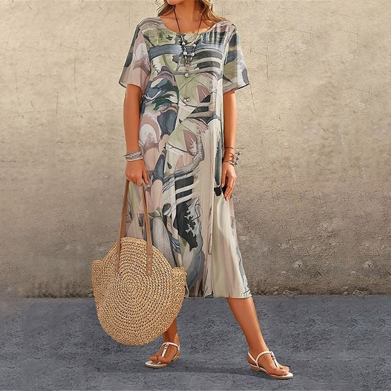 Jolina | Luxurious Mulberry Silk Breeze Dress