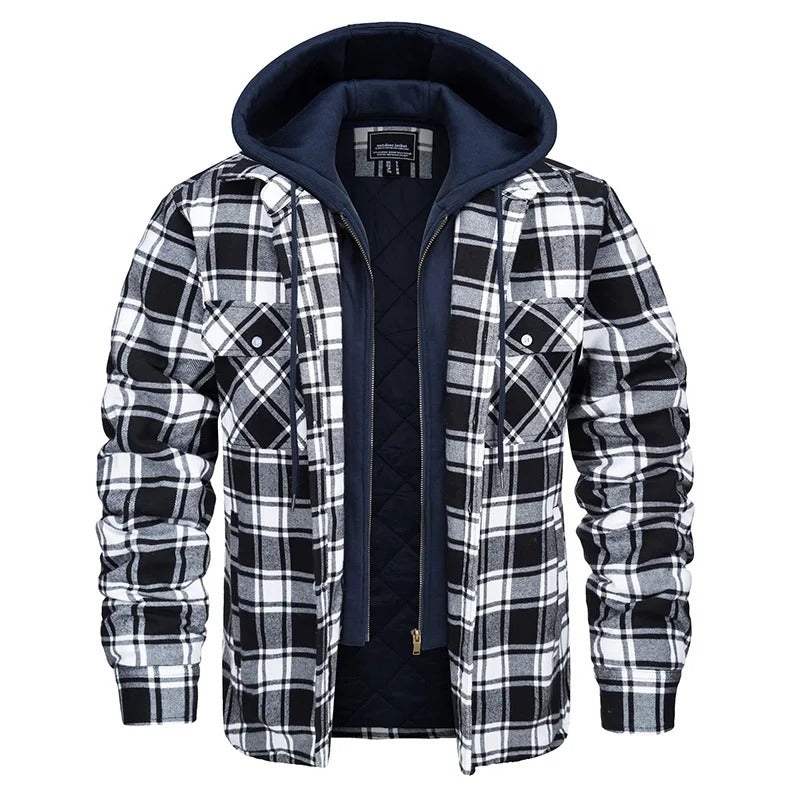 Lewis™ | Flannel Hoodie