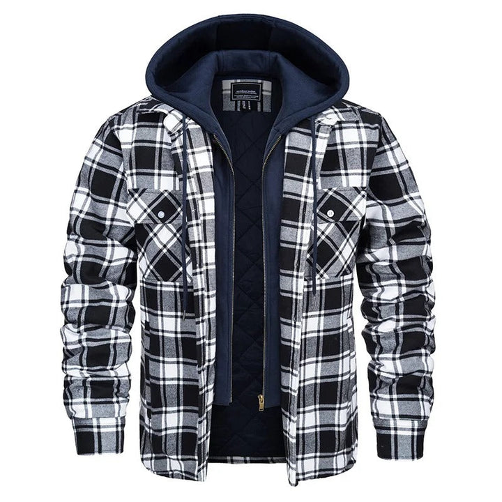 Lewis™ | Flannel Hoodie
