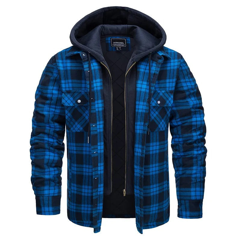 Lewis™ | Flannel Hoodie