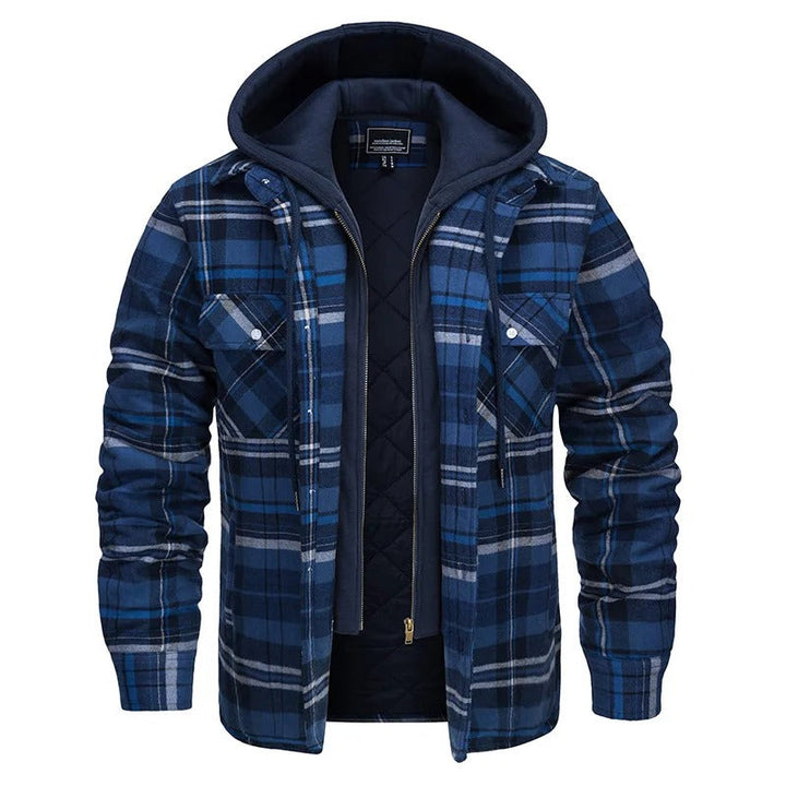Lewis™ | Flannel Hoodie