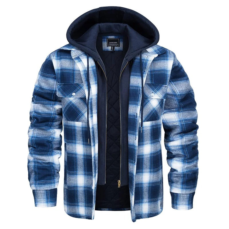 Lewis™ | Flannel Hoodie