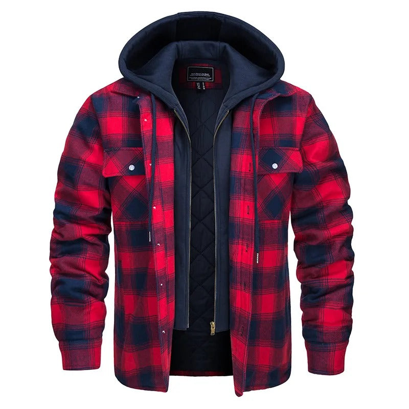 Lewis™ | Flannel Hoodie