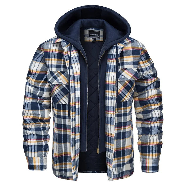 Lewis™ | Flannel Hoodie