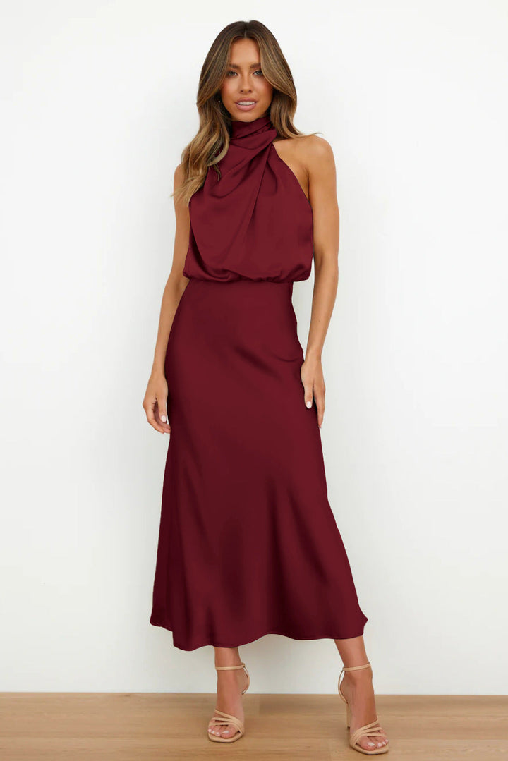 Alma | Halter Neck Dress