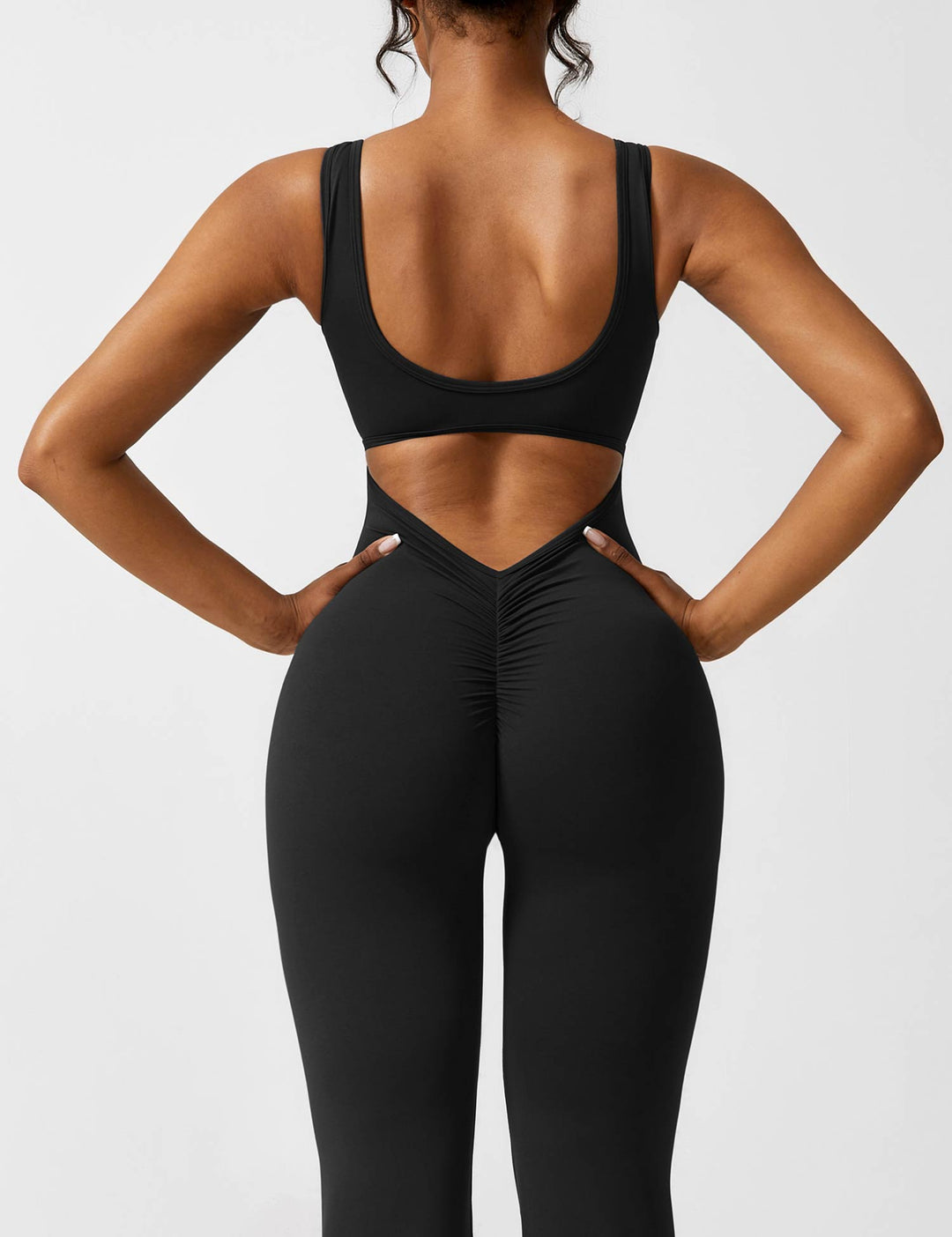 Ashley | V-Back Flared Jumpsuit