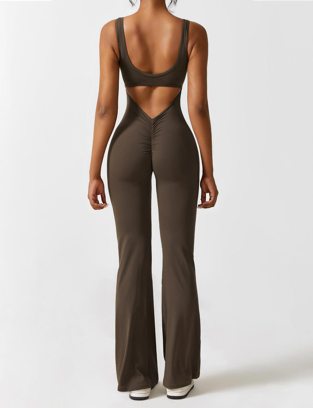 Ashley | V-Back Flared Jumpsuit