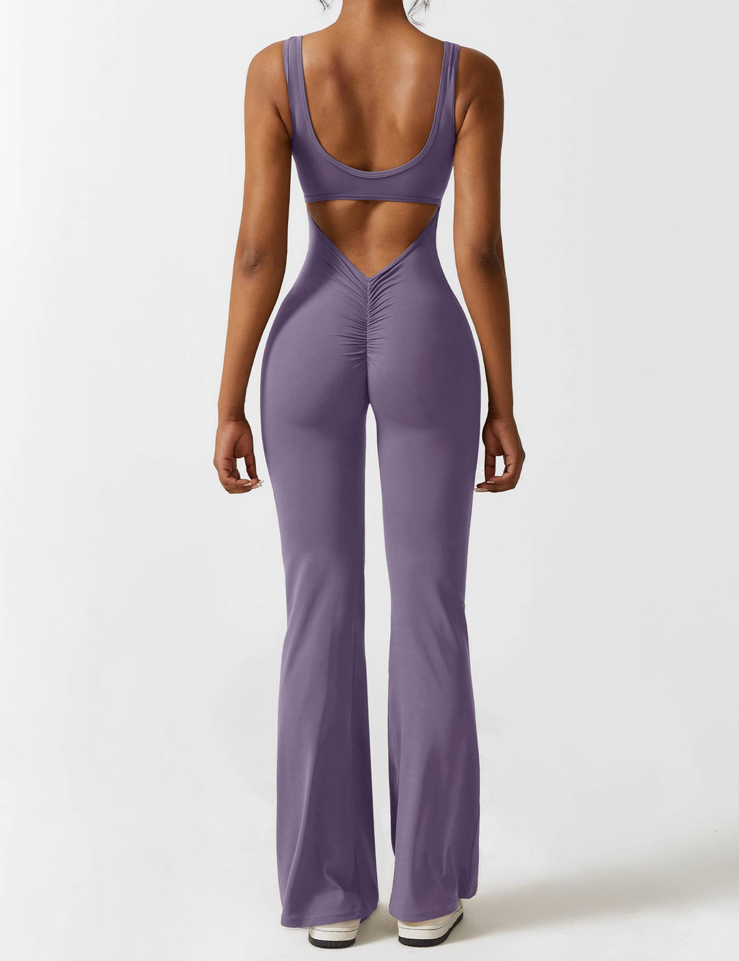 Ashley | V-Back Flared Jumpsuit