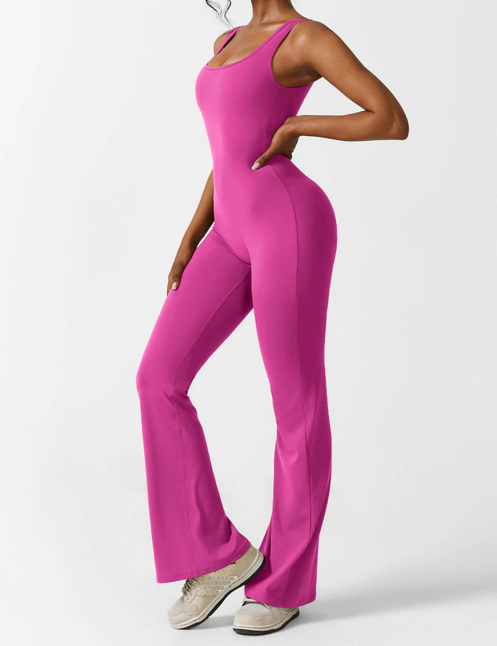 Ashley | V-Back Flared Jumpsuit