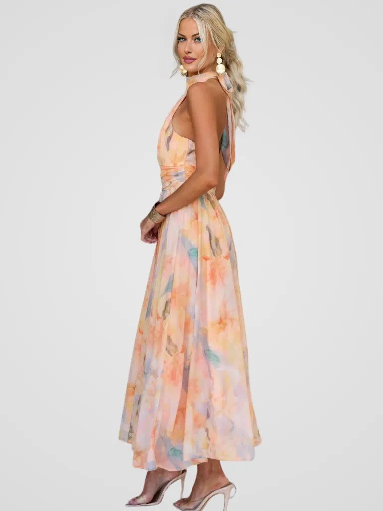 Elena | Blossom Midi Dress